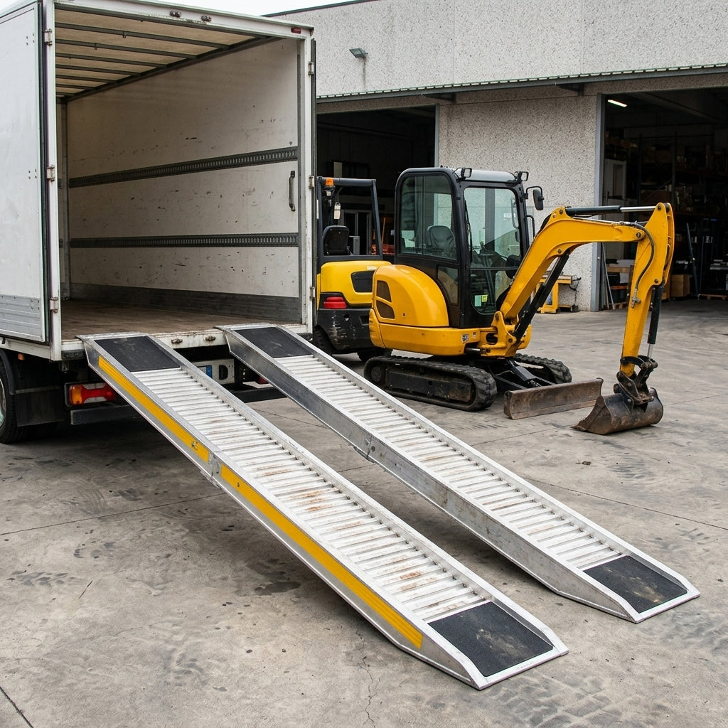 2500mm Aluminium Loading Ramps 5000kg Capacity