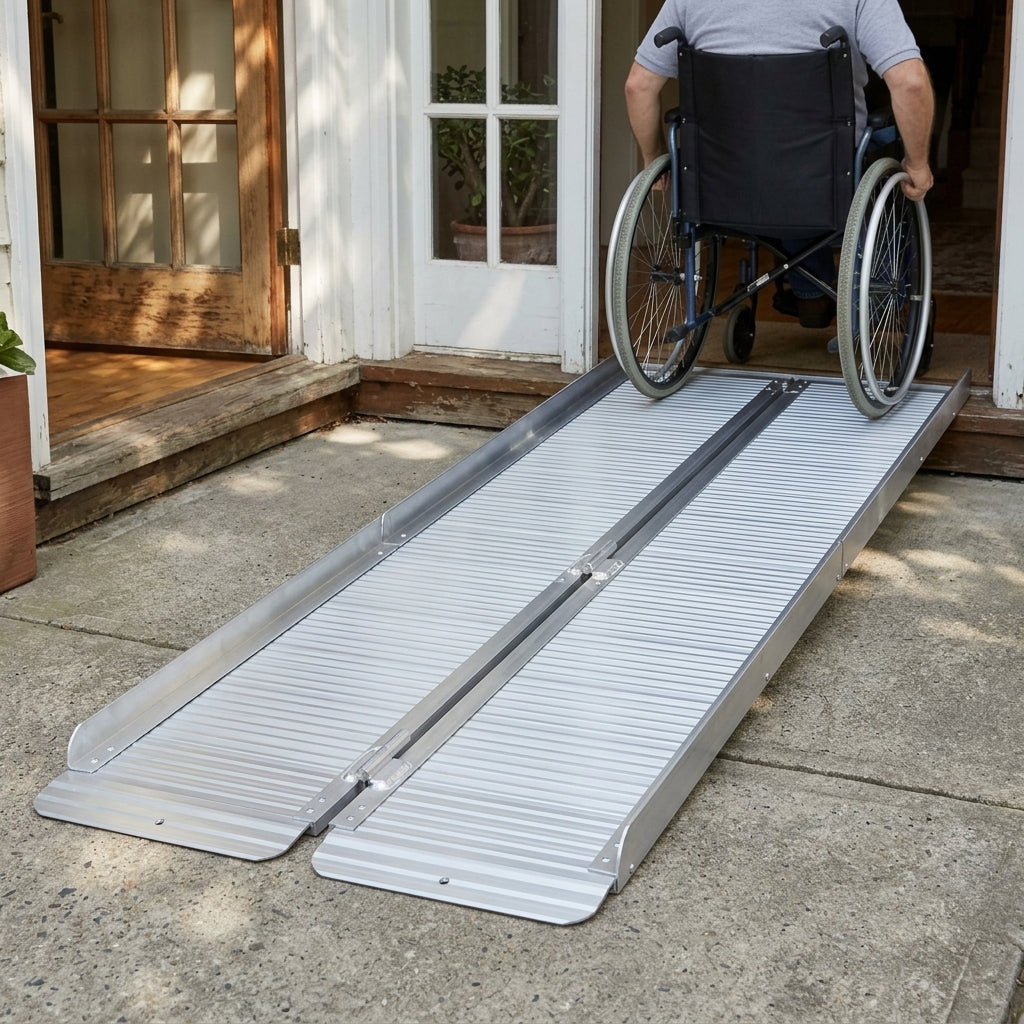 8ft Folding Suitcase Ramp 715mm Internal Width