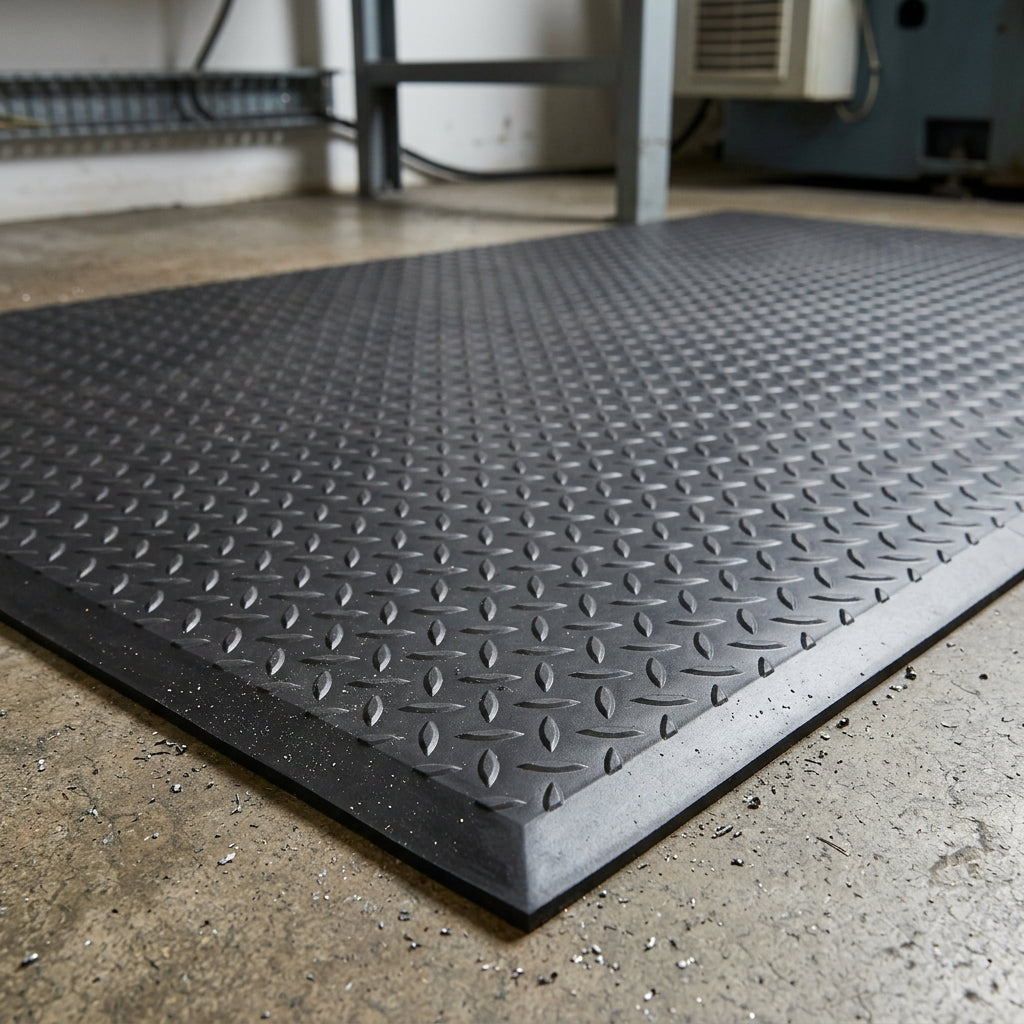 91cm x 150cm Anti-Fatigue Mat Black 14mm (view 2)