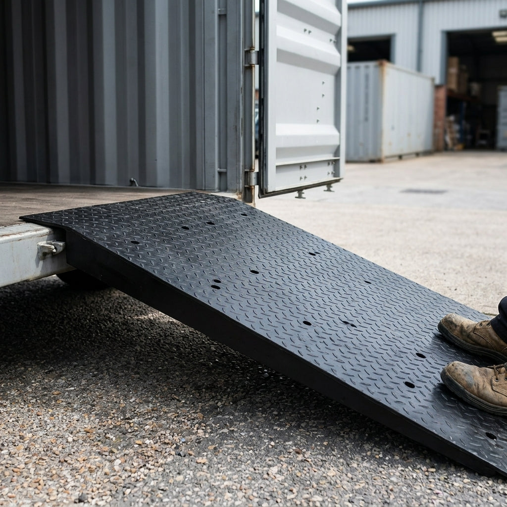 150mm to 300mm High Shipping Container Ramps (view 2)