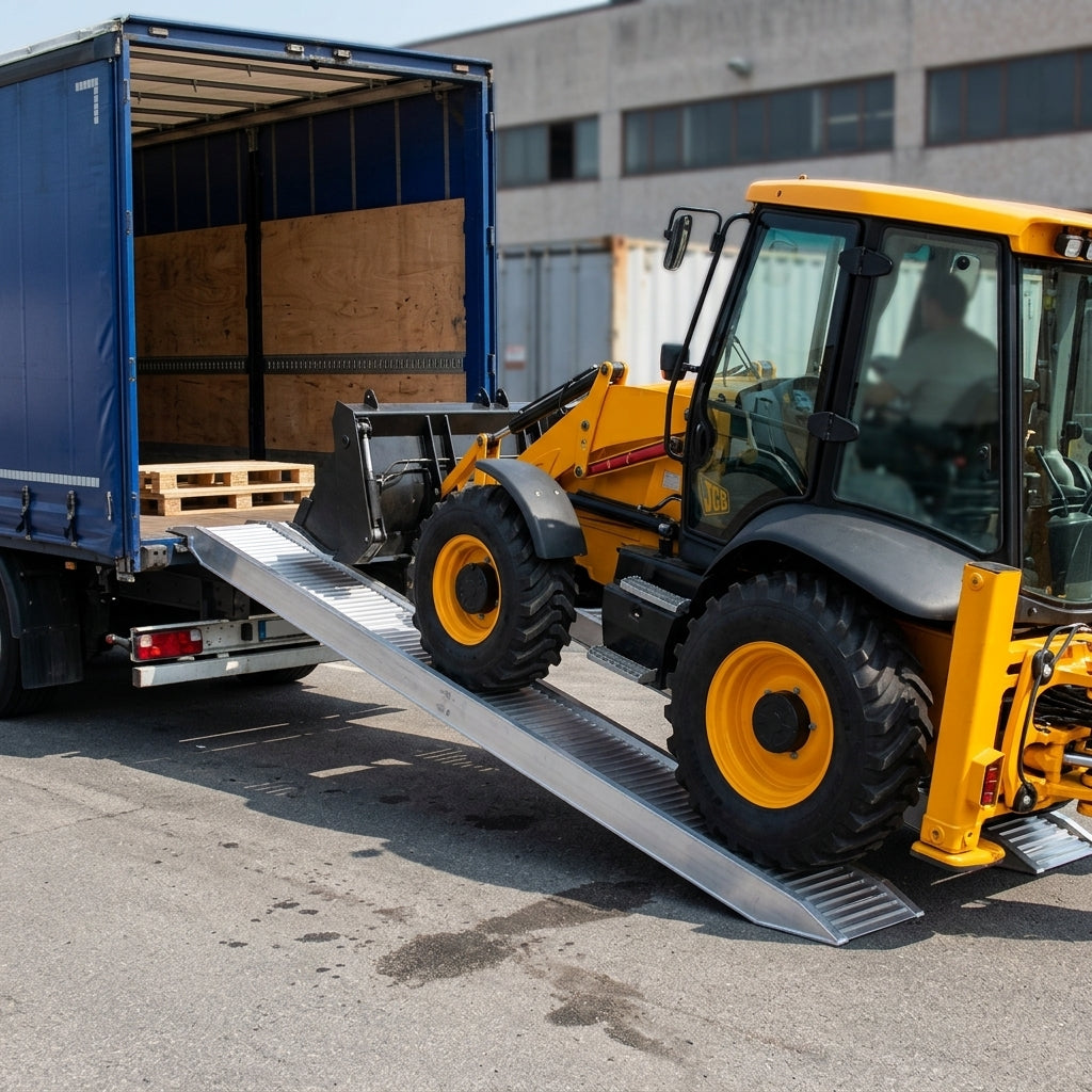 3500mm Aluminium Loading Ramp 8430kg Capacity