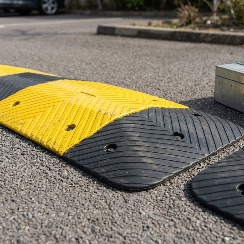 2000mm Speed Bump Kit 75mm Height for Traffic Control (view 2)