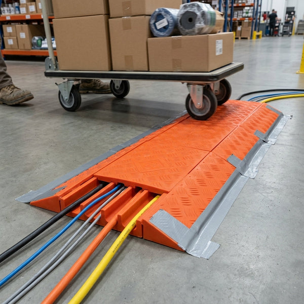 5 Channel Cable Protector Bridge - Modular Design