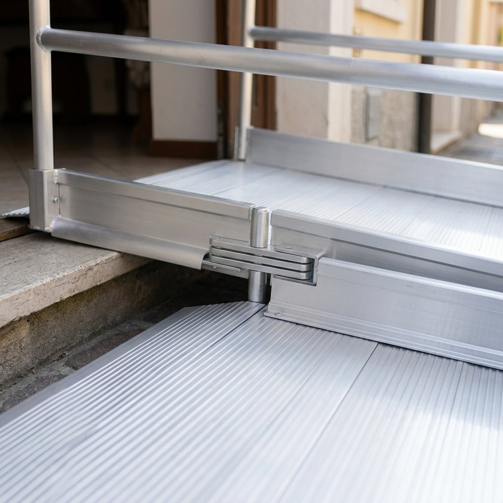 2990mm Pedestrian Ramp with Handrails, 1000mm Internal Width (view 2)