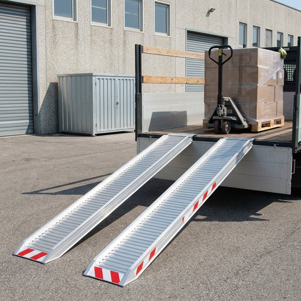 2500mm Aluminium Loading Ramps 400mm Wide 6000kg Capacity