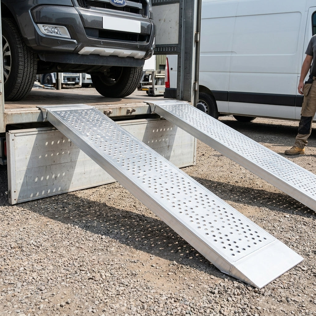 2500mm Car Ramps Aluminium 1678kg Capacity