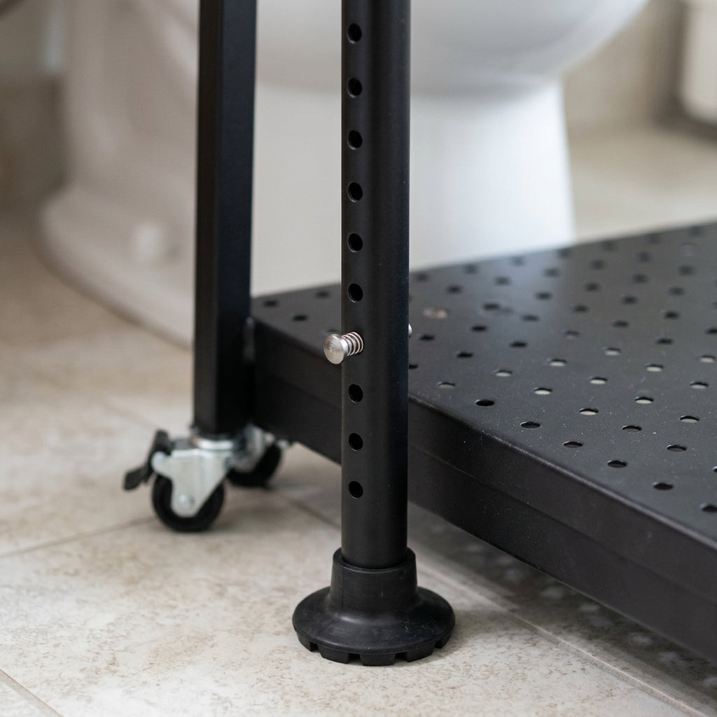 Adjustable Mobility Step with Handrails - Standard & Large Sizes (view 2)