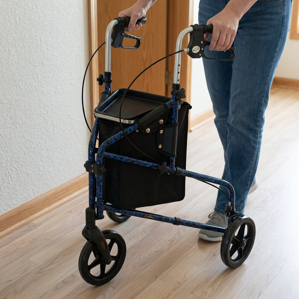 Tri-Walker with Bag - Lightweight Folding Design