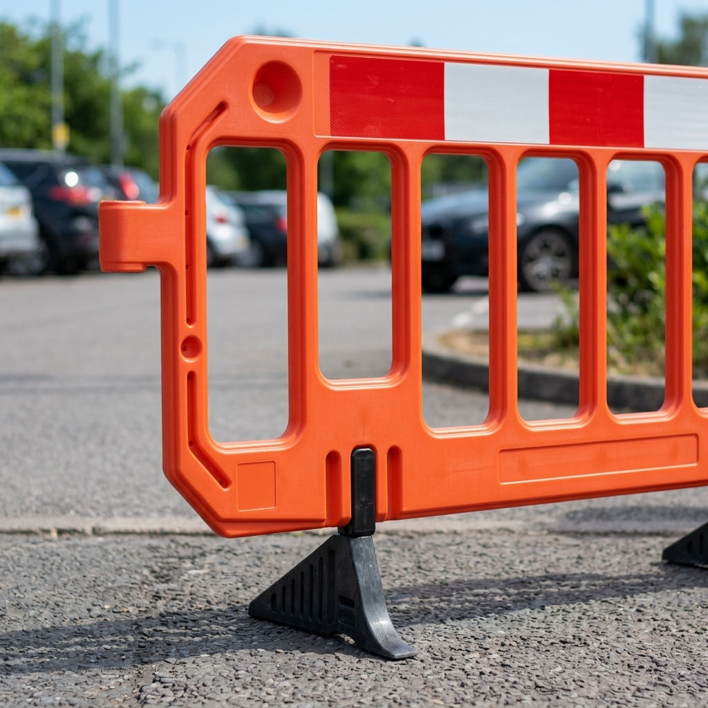 Gate Barrier - High Density Polyethylene - Free Standing (view 2)