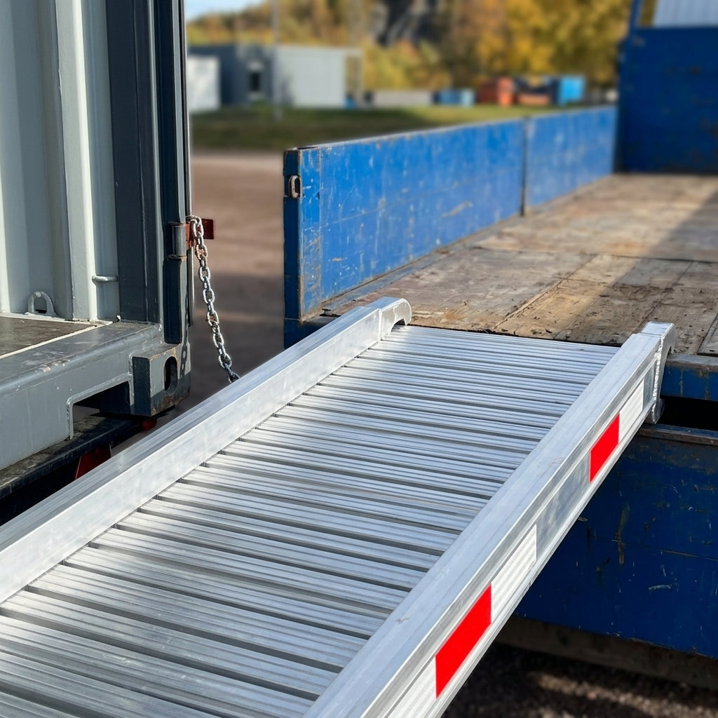 2200mm Wide Container Loading Ramp for Forklifts 8000kg Capacity (view 2)