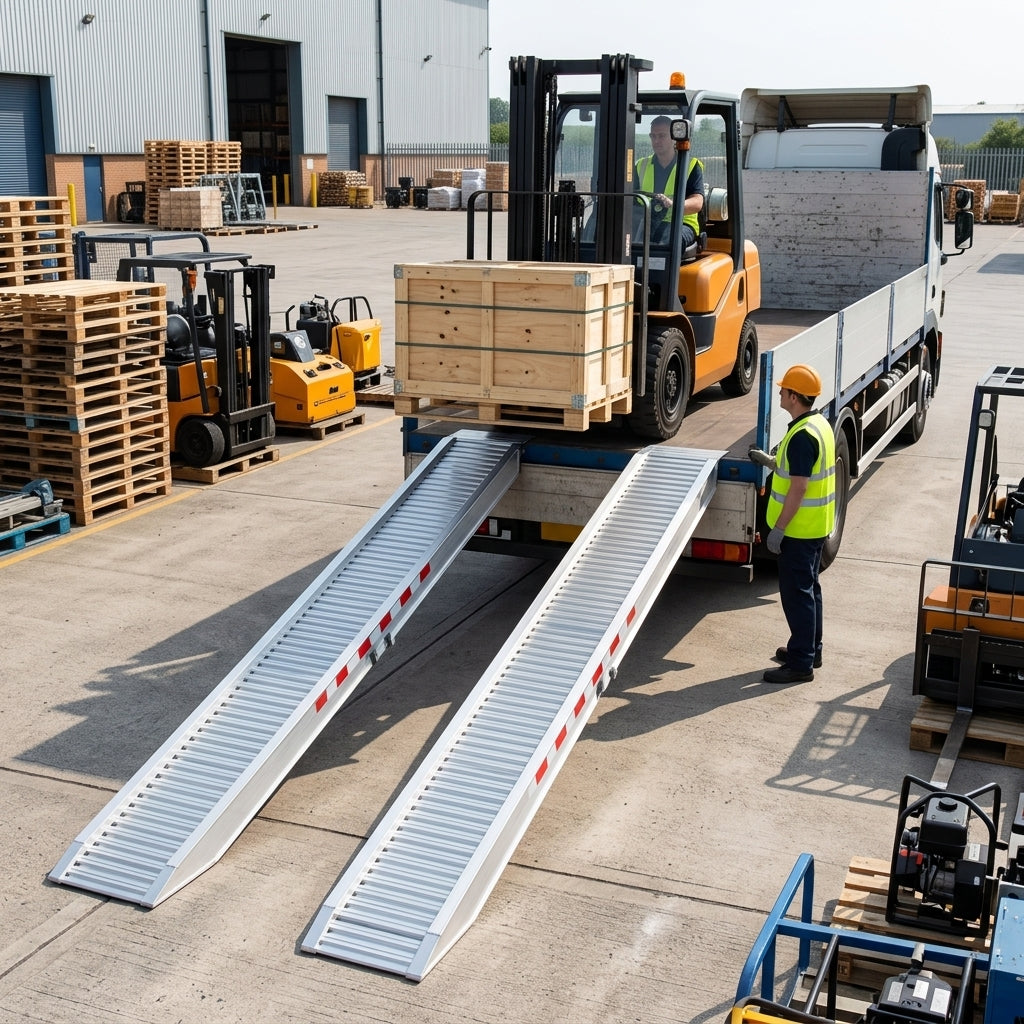 2500mm Aluminium Loading Ramps 6000kg Capacity