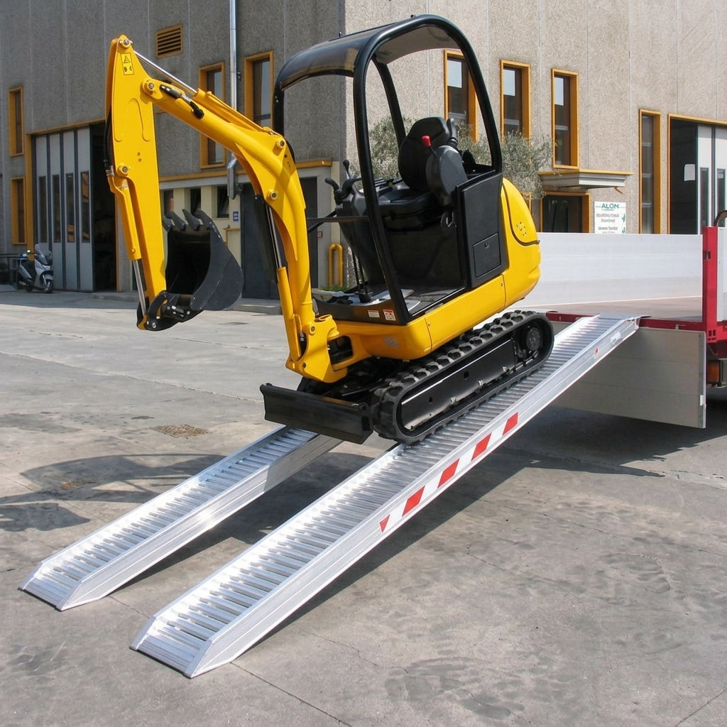 4000mm Aluminium Loading Ramp 3435kg Capacity