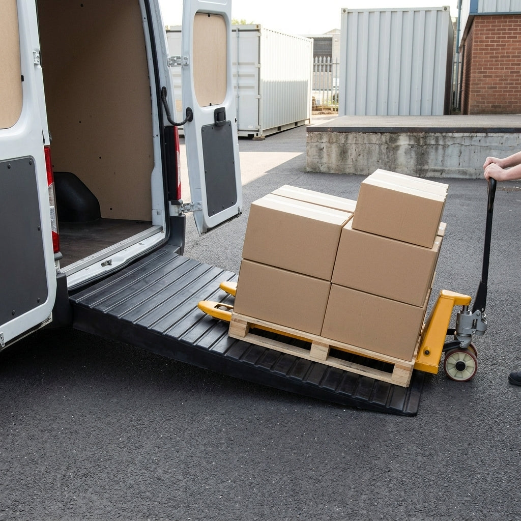 74mm - 100mm Rubber Ramps for Vehicles and Equipment