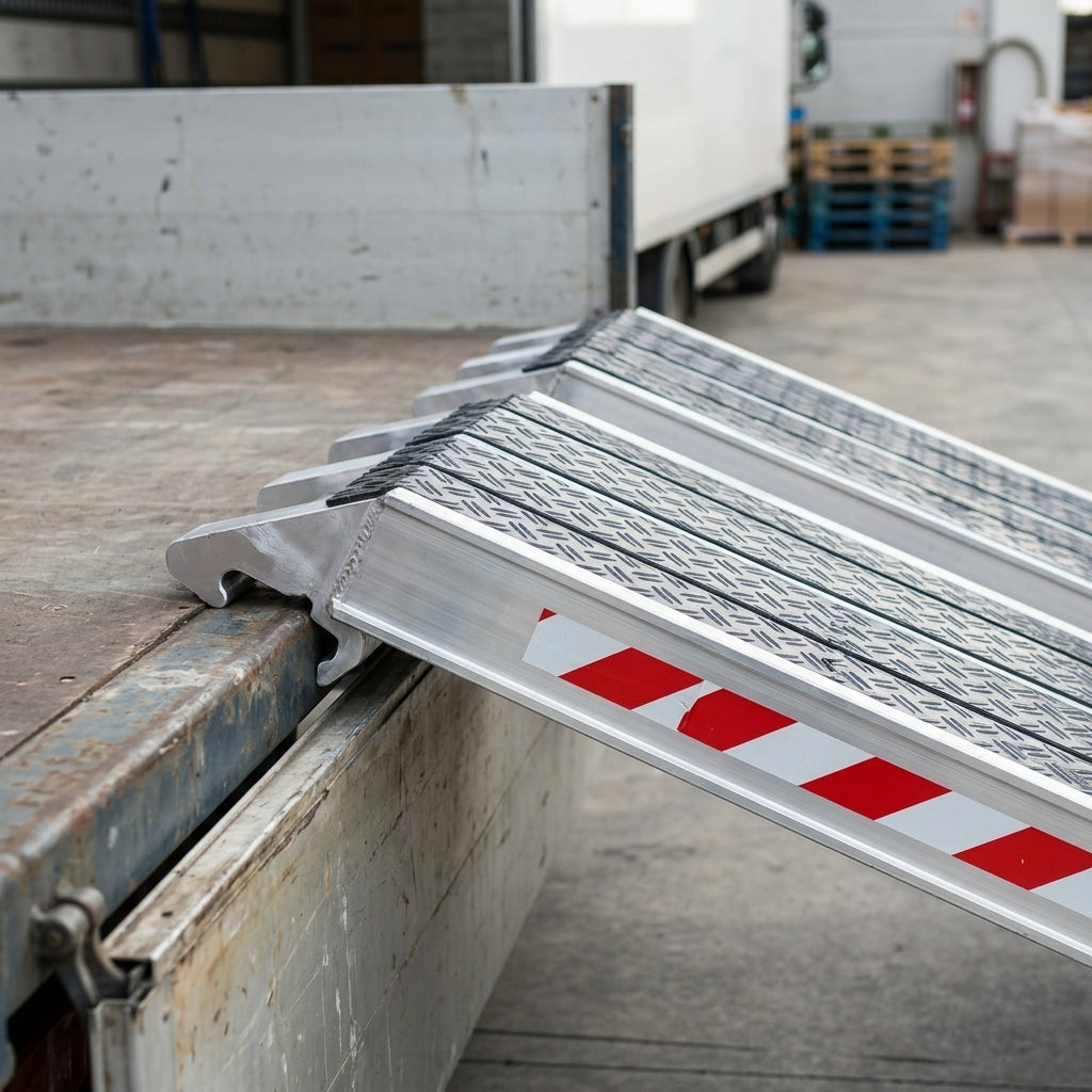5000mm x 480mm Steel Track Ramps 6383kg Capacity (view 2)