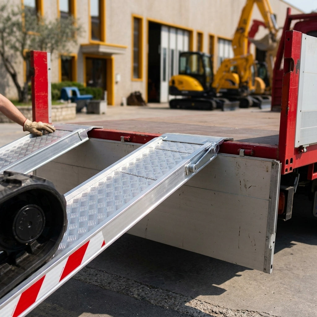 2500mm Aluminium Loading Ramps Extra Wide 2000kg Capacity (view 2)
