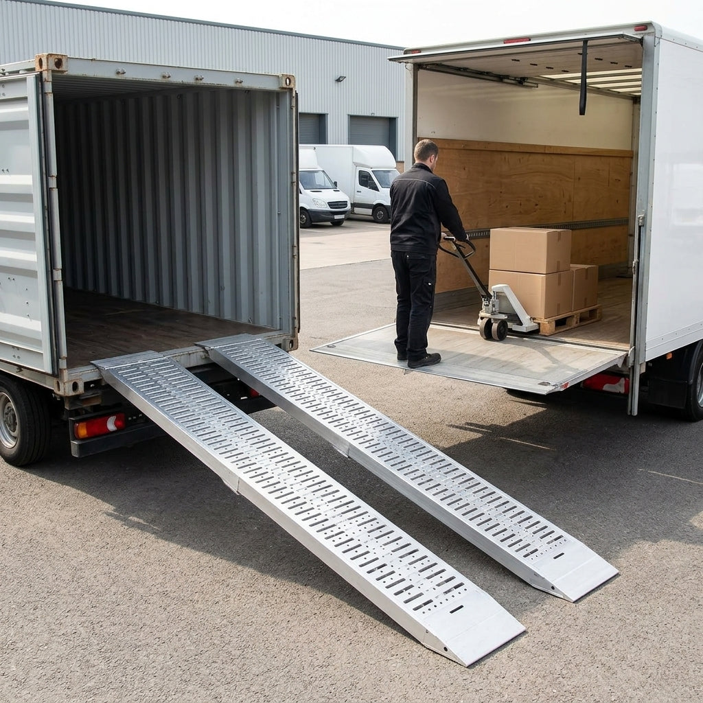 1250kg Capacity Container Ramps (Pair)