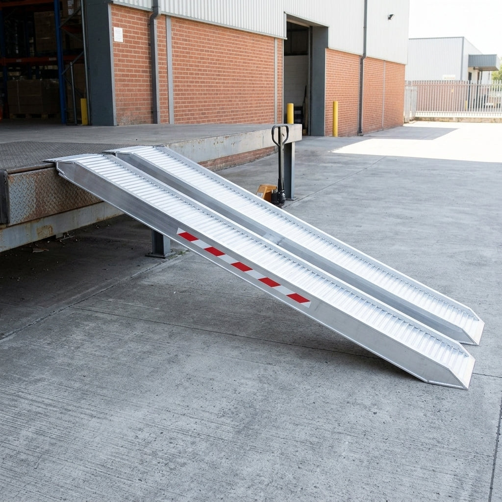 Loading Ramps 2500-5500mm Aluminium 16000kg Capacity