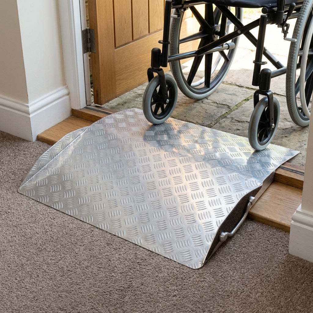 Threshold Ramp 120mm Aluminium Non-Folding