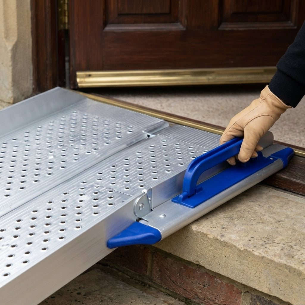 1100mm - 2120mm Folding Channel Ramps (view 2)
