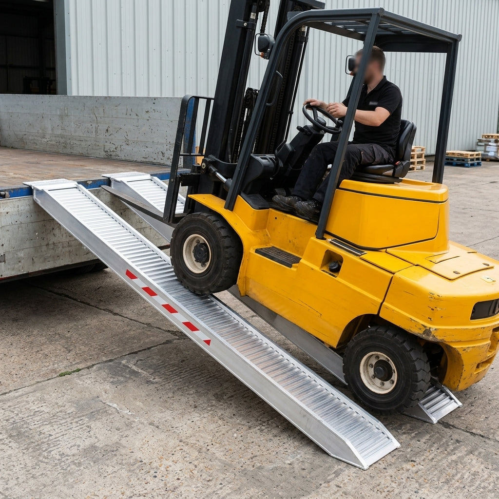 2500mm Loading Ramp Aluminium 16000kg Capacity