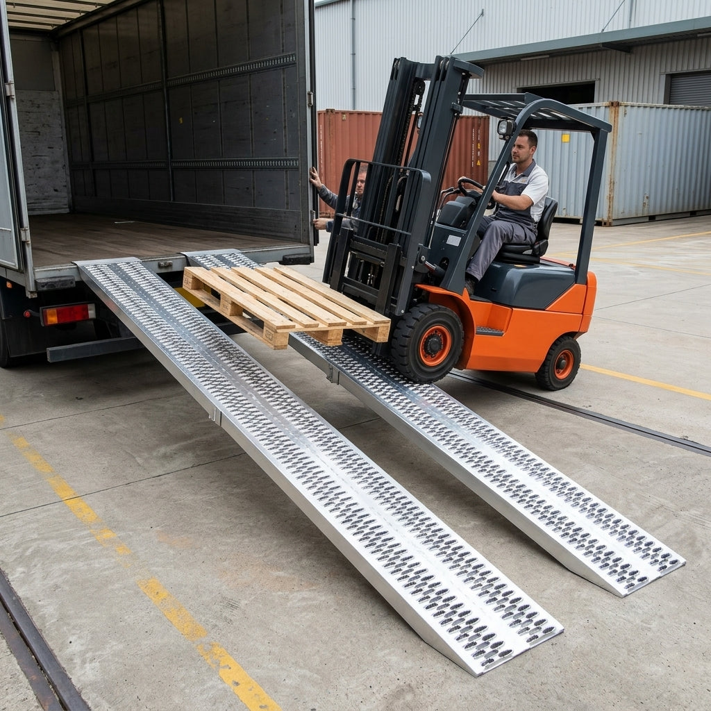 Loading Ramps 4500kg Capacity Heavy-Duty Aluminium