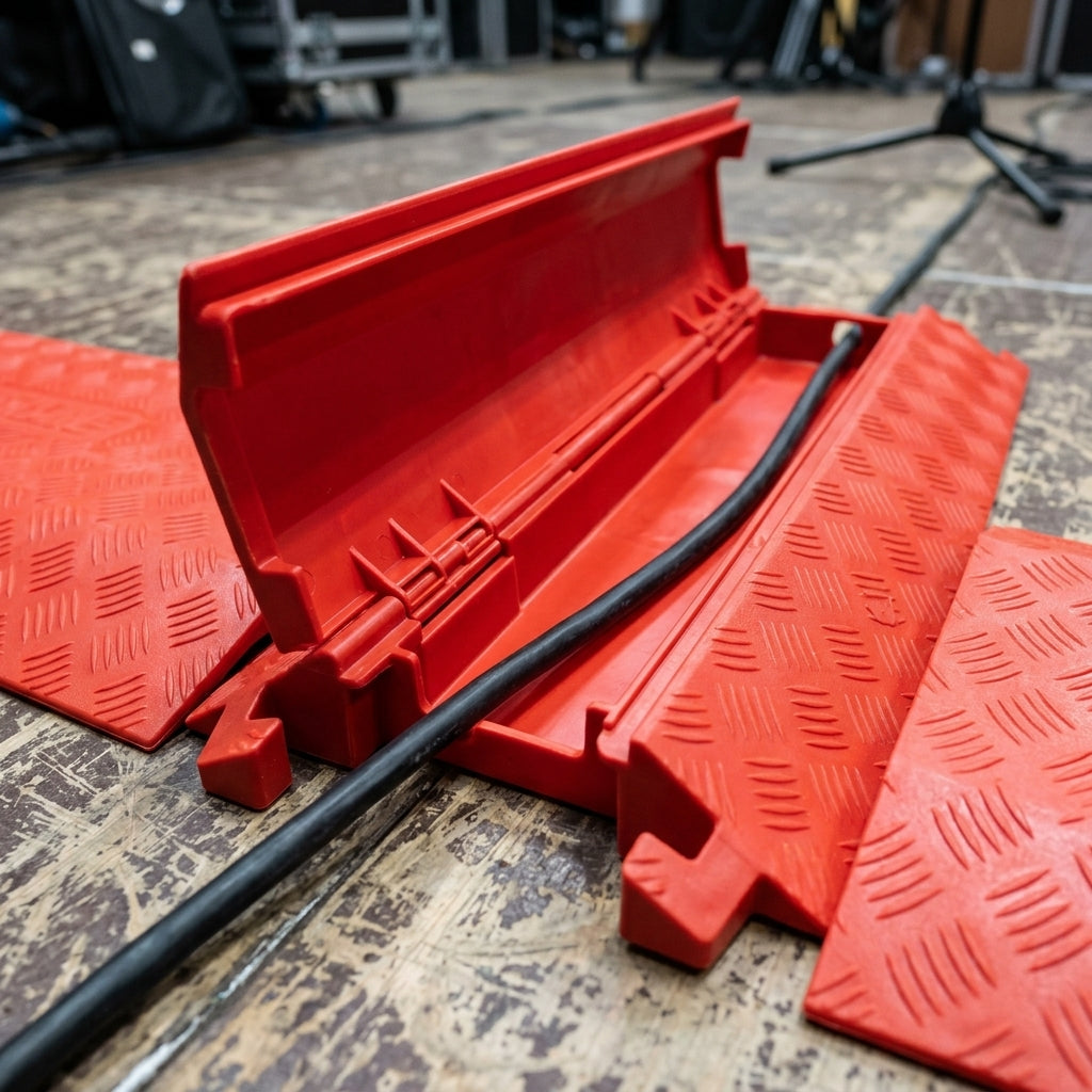 4" Drop-Over Cable Protector - 1-Channel (view 2)