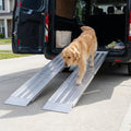 3500x415x40mm Car Ramps Aluminium 907kg Capacity