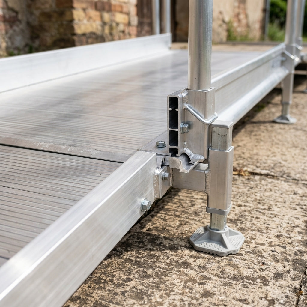 4790mm Vehicle Accessible Ramp with Handrails 1250mm Width (view 2)