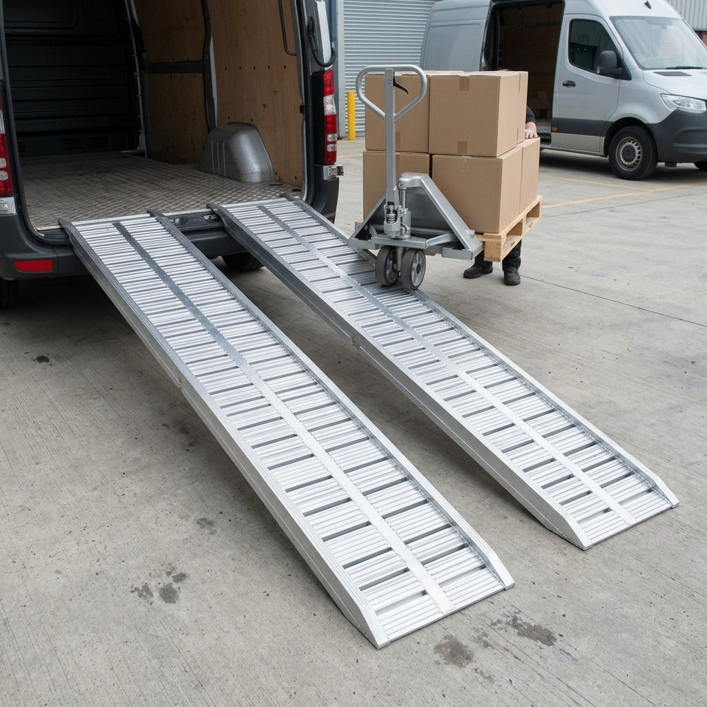 4000mm Car Ramps Aluminium 1208kg Capacity