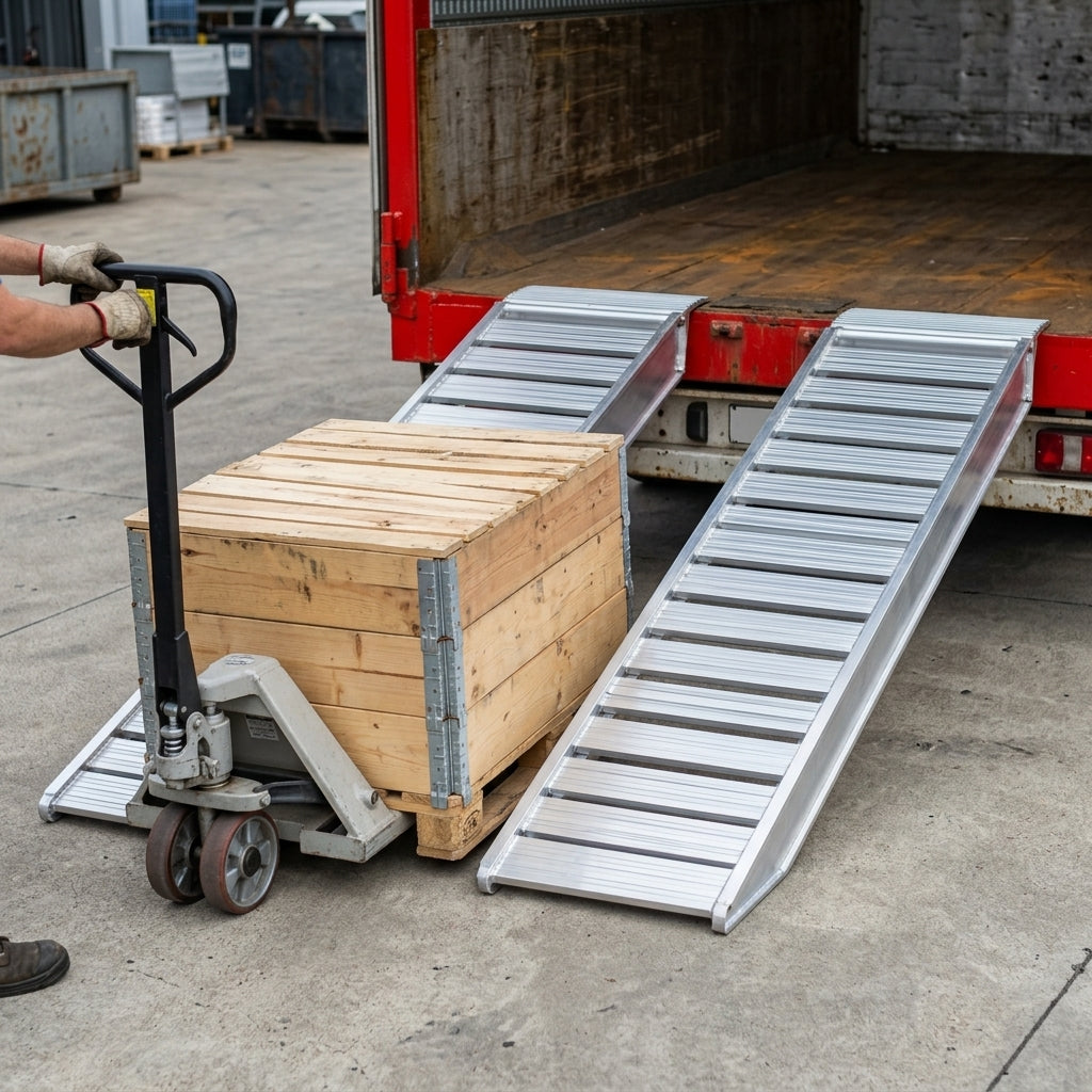 1000mm Container Ramp 7500kg Capacity