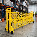 Expandable Barrier on Wheels - 3.85m Length