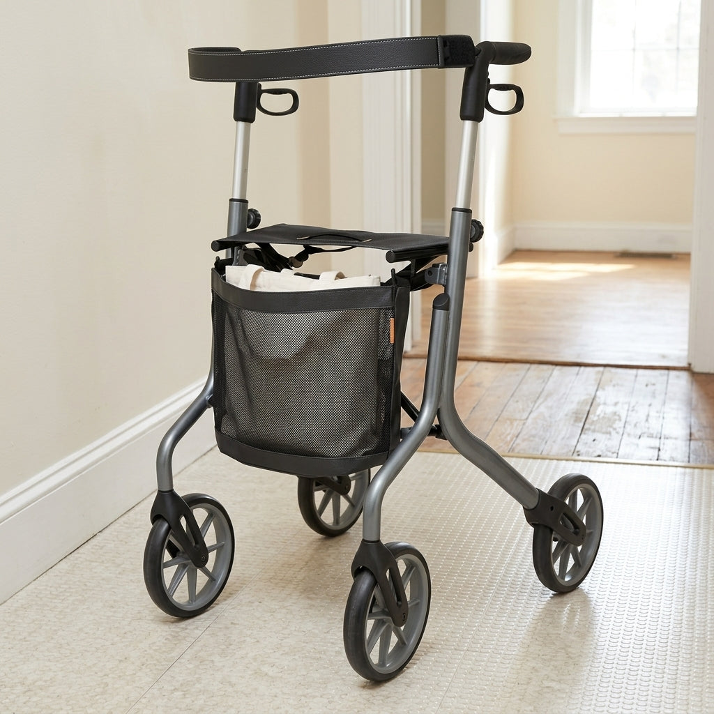 Lightweight Rollator 5.4kg Folding Walking Aid