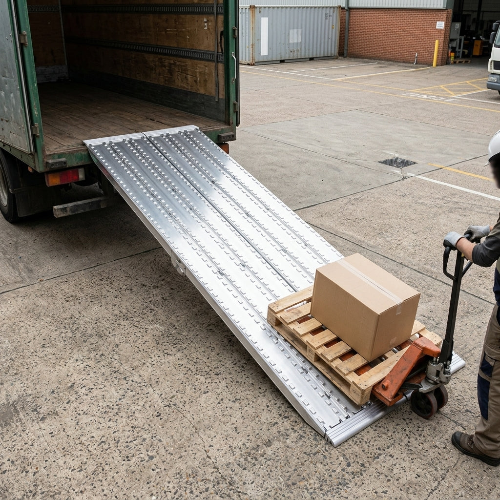 5000mm x 450mm Heavy Duty Loading Ramp 8500kg Capacity