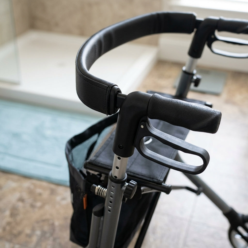 Lightweight Rollator 5.4kg Folding Walking Aid (view 2)