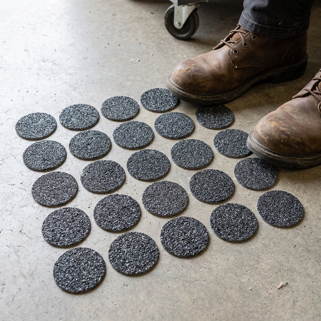 30mm Anti-slip Discs - Grit Surface - 25 Pack