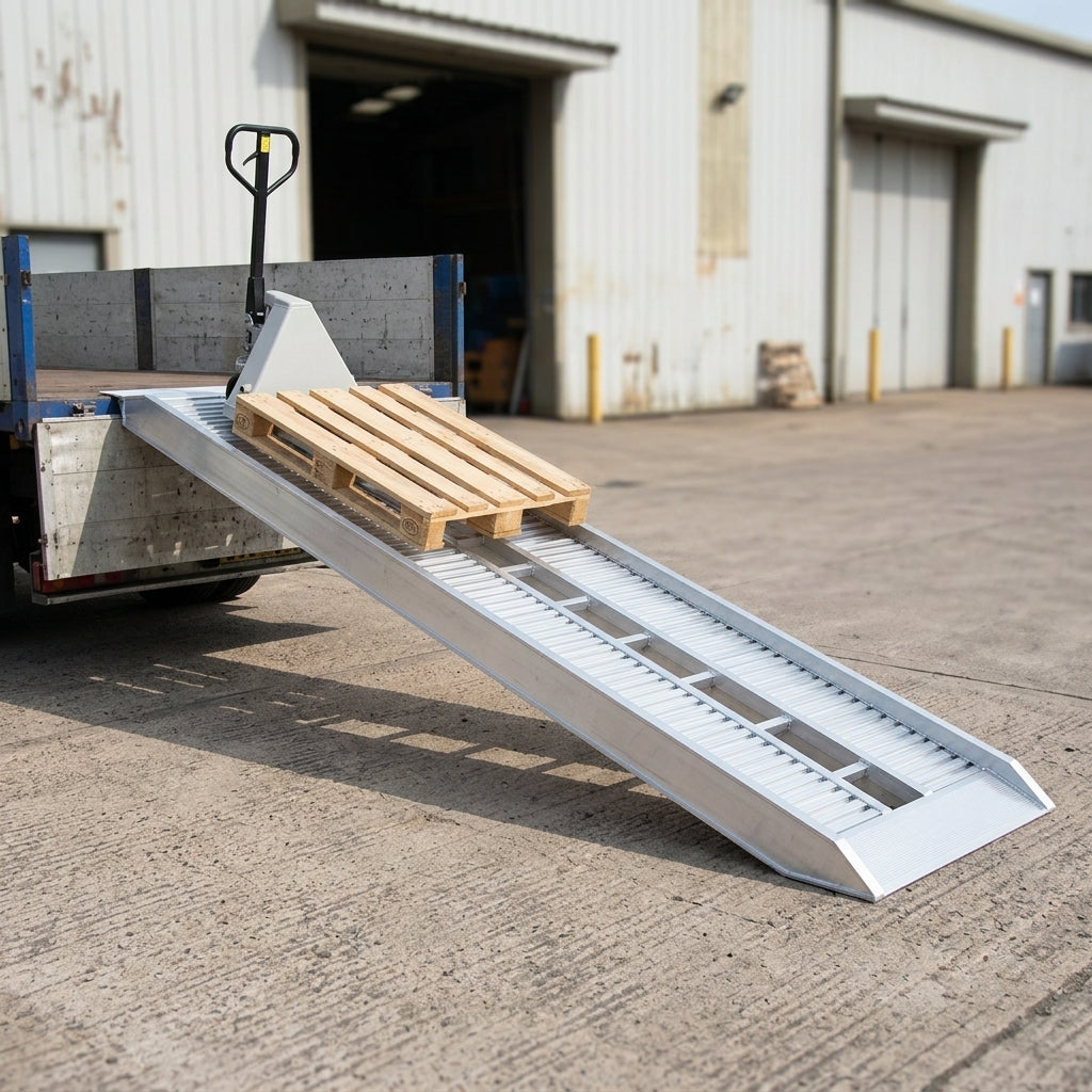 5500mm Aluminium Loading Ramps 4104kg Capacity