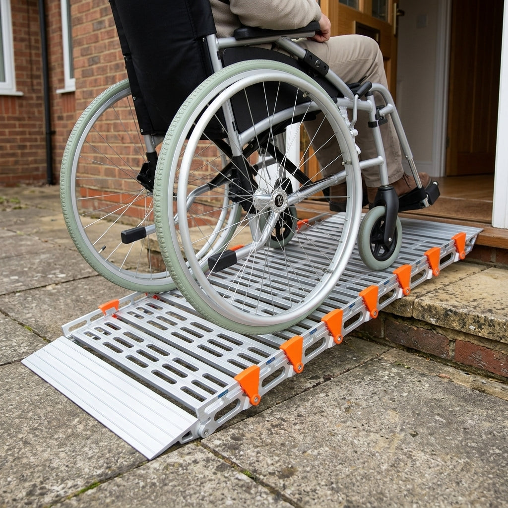 785mm Wide RollAble Ramp for Wheelchair Access