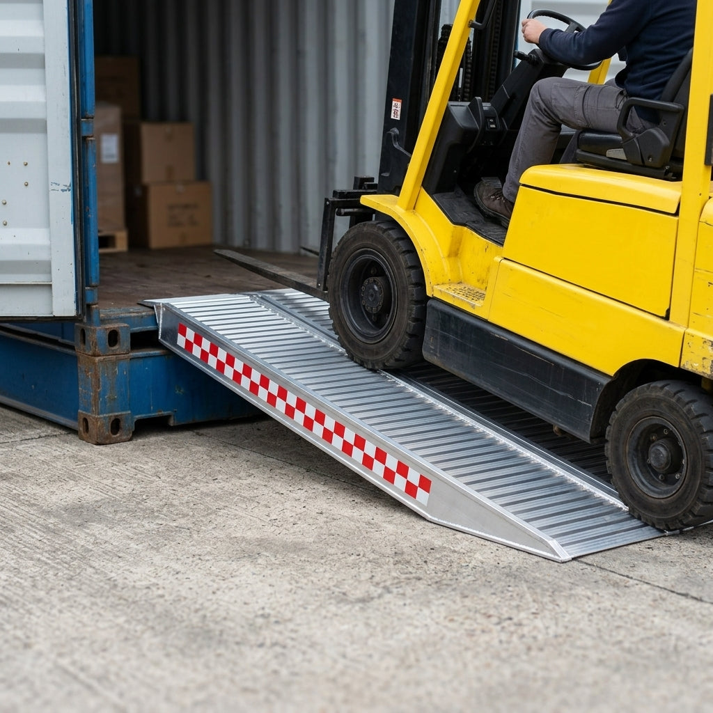 7500kg Capacity Container Ramps Pair