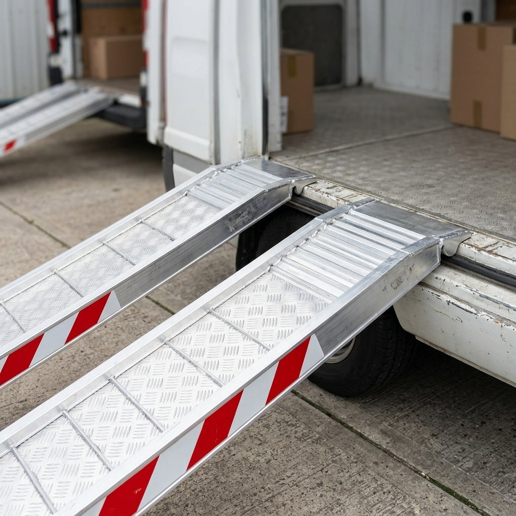 Extra Wide Loading Ramps Aluminium 1330kg Capacity (view 2)