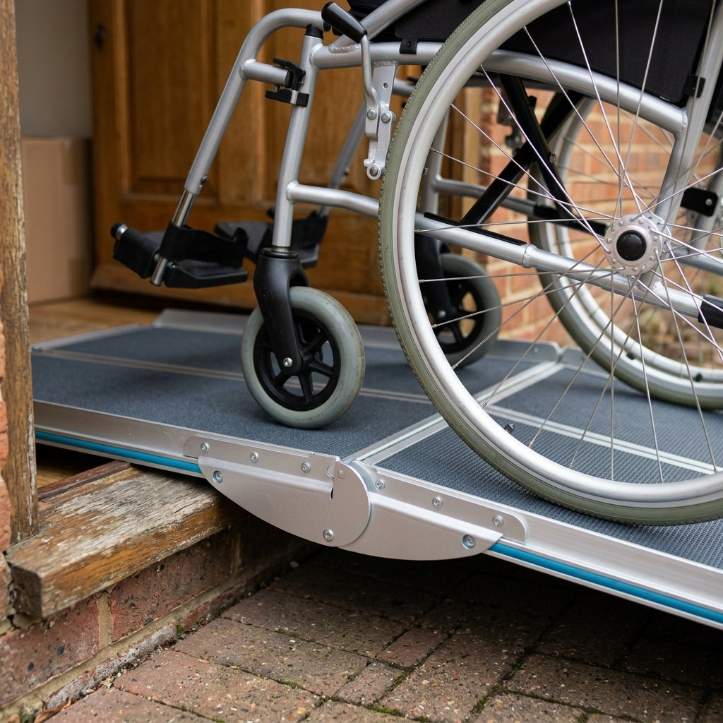 6ft - 9ft Multi-Fold Wheelchair Ramp (view 2)