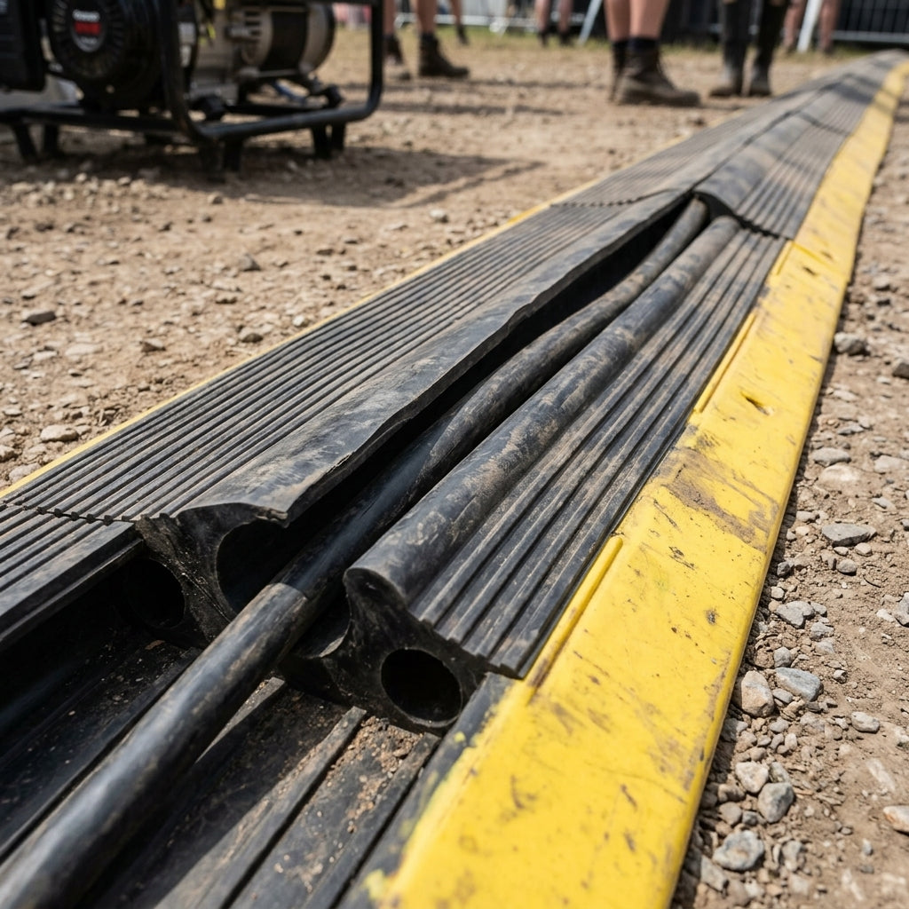 Outdoor Cable Protector 40mm Diameter 2000kg Capacity (view 2)