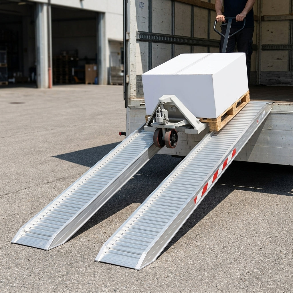 5000mm Aluminium Loading Ramps 2290kg Capacity