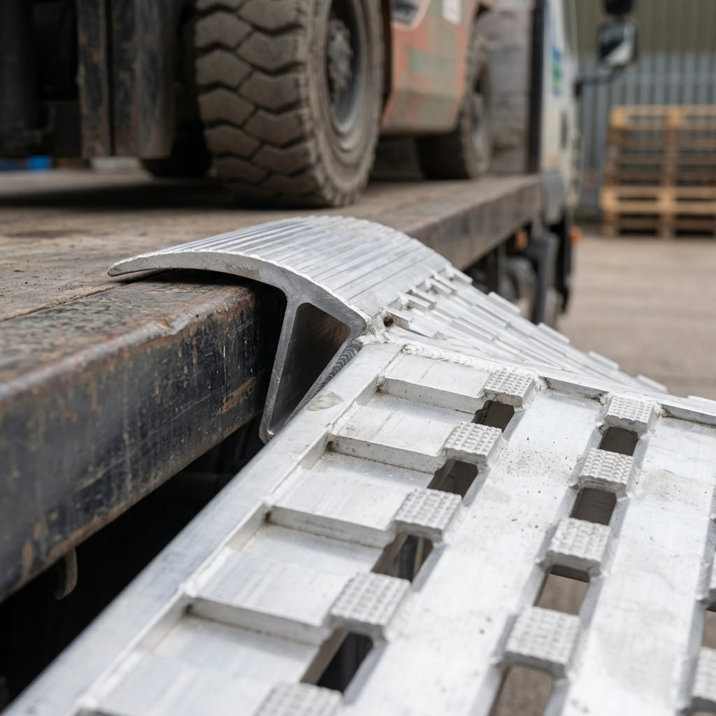 2500mm Heavy Duty Aluminium Loading Ramps 18000kg Capacity (view 2)