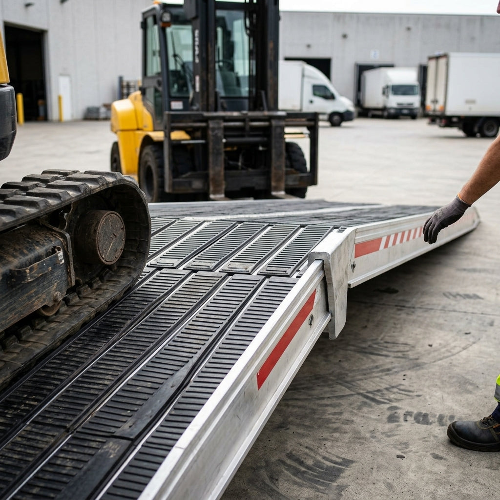 4000mm x 480mm Heavy Duty Ramp with Rubber Coating (view 2)