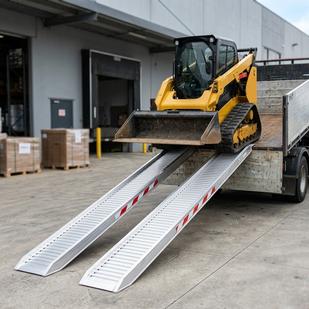4500mm Aluminium Loading Ramps 2750kg Capacity